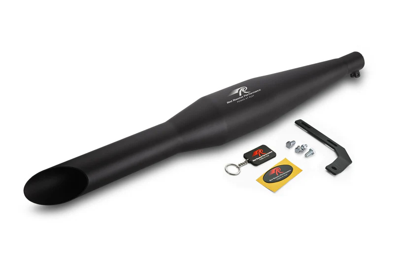 RRP-RUMBLER EXHAUST-SILENCER-BLACK MATTE